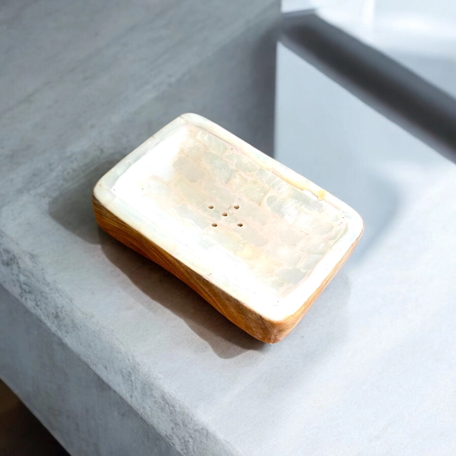 Bali Home - handgefertigte Accessoires - Badzimmer Seifenschale