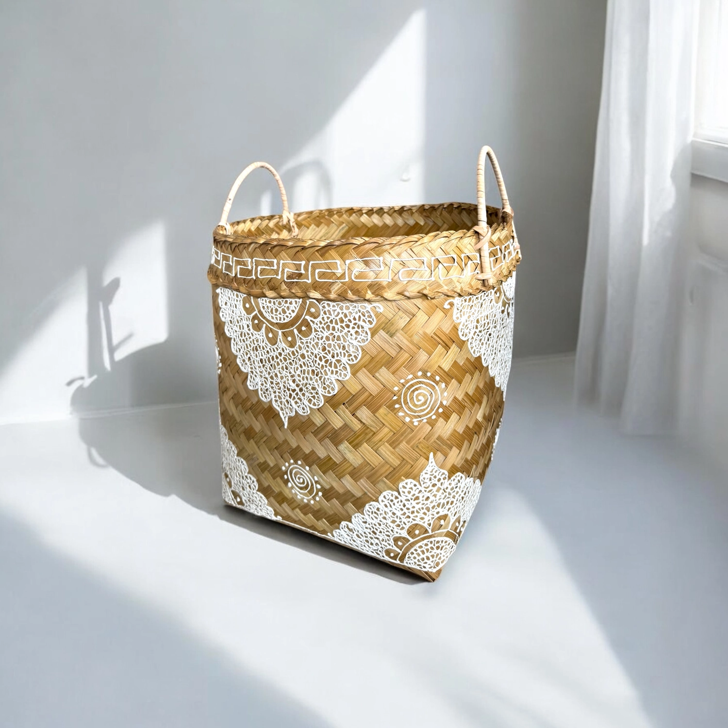 Bali Home - handgefertigte Accessoires - Badzimmer Korb