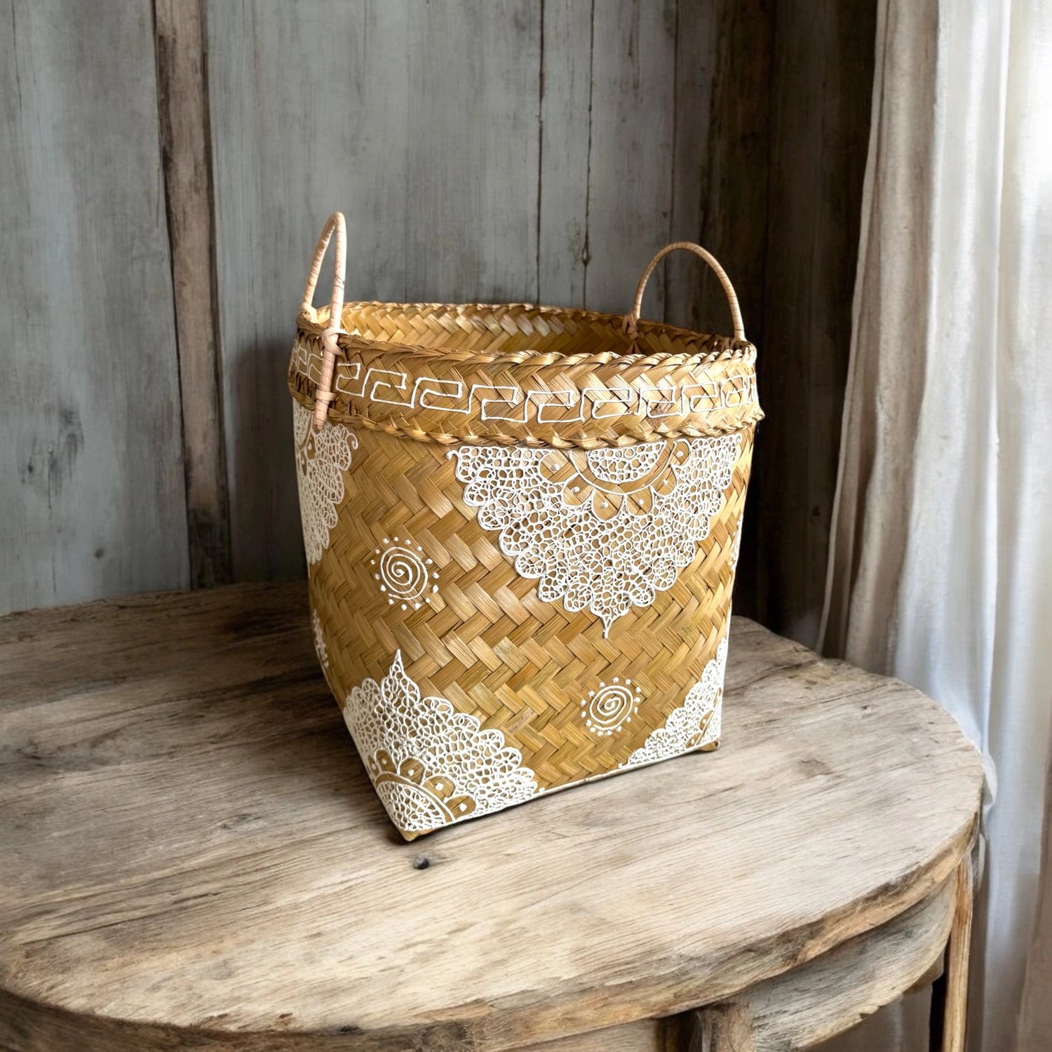 Bali Home - handgefertigte Accessoires - Badzimmer Korb