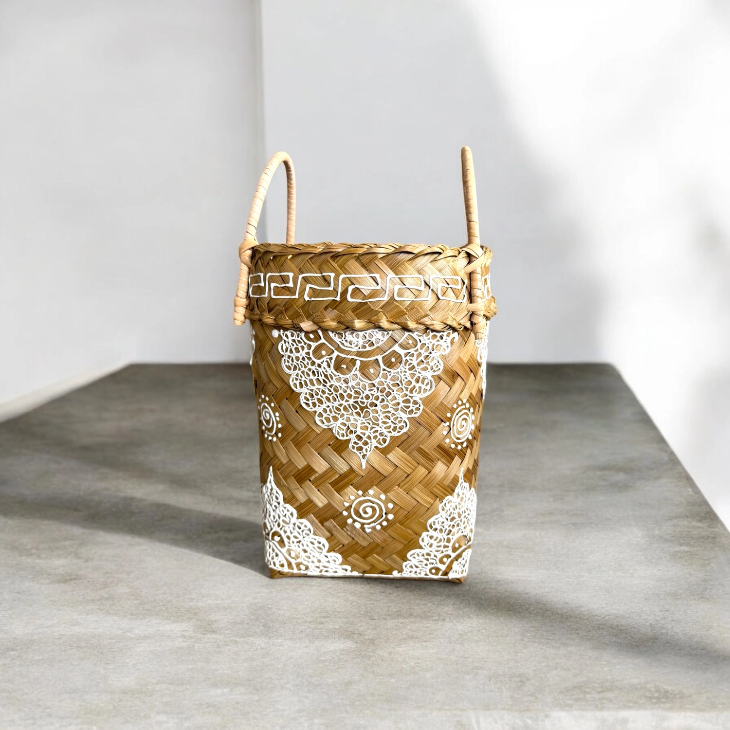 Bali Home - handgefertigte Accessoires - Badzimmer Korb