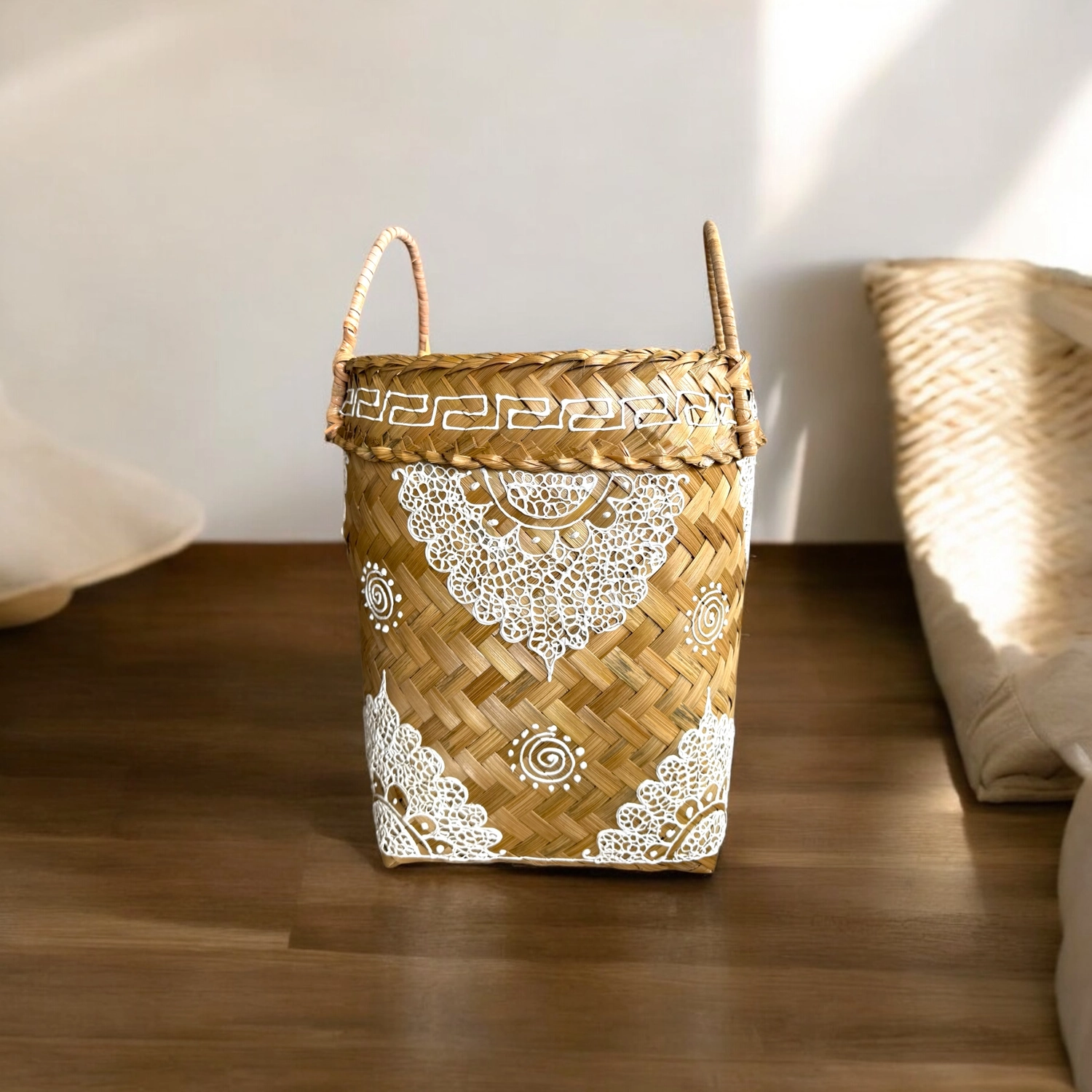 Bali Home - handgefertigte Accessoires - Badzimmer Korb