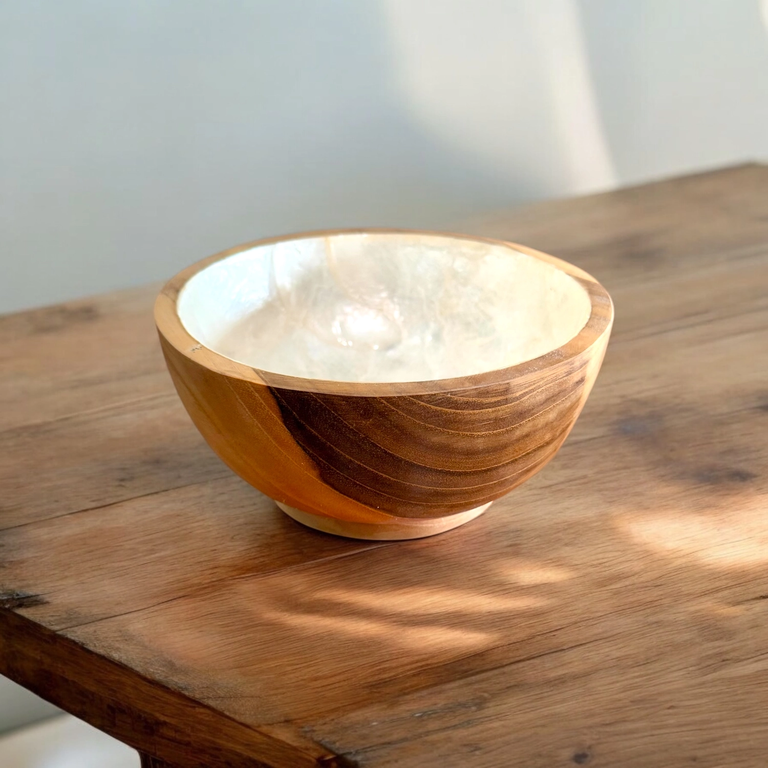 Bali Home - handgefertigte Accessoires - runde Dekoschale