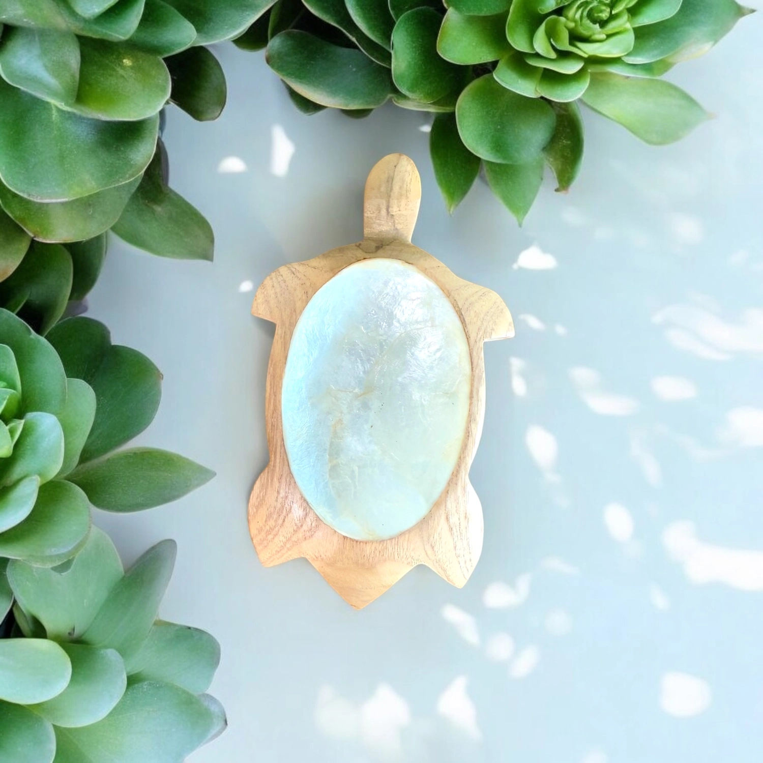 Dekoschale in Schildkrötenform