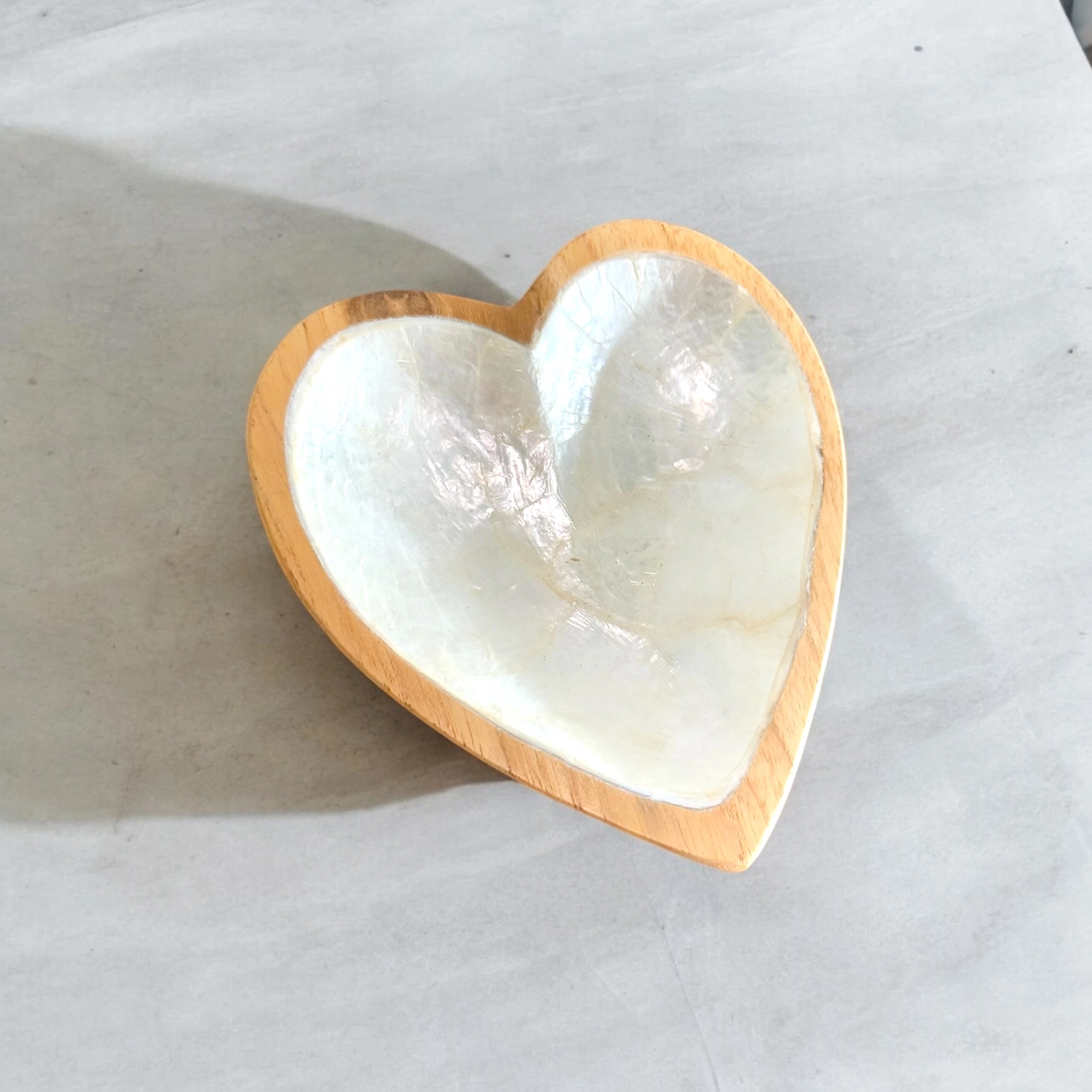 Bali Home - handgefertigte Accessoires - Dekoschale in Herzform