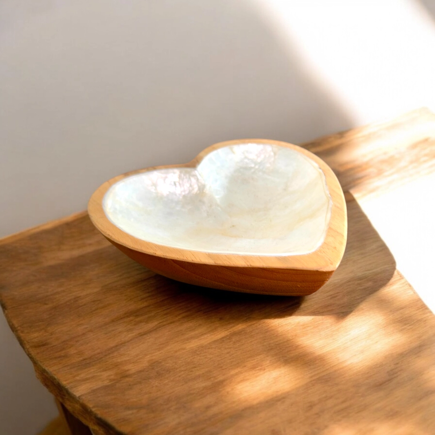 Bali Home - handgefertigte Accessoires - Dekoschale in Herzform